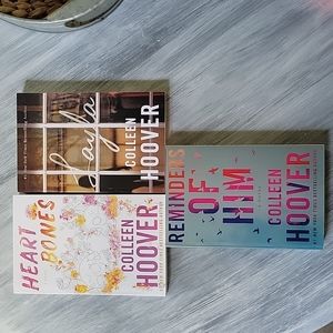 Colleen Hoover Heart Bones, Layla, Reminder of Him books! Excellent!!!